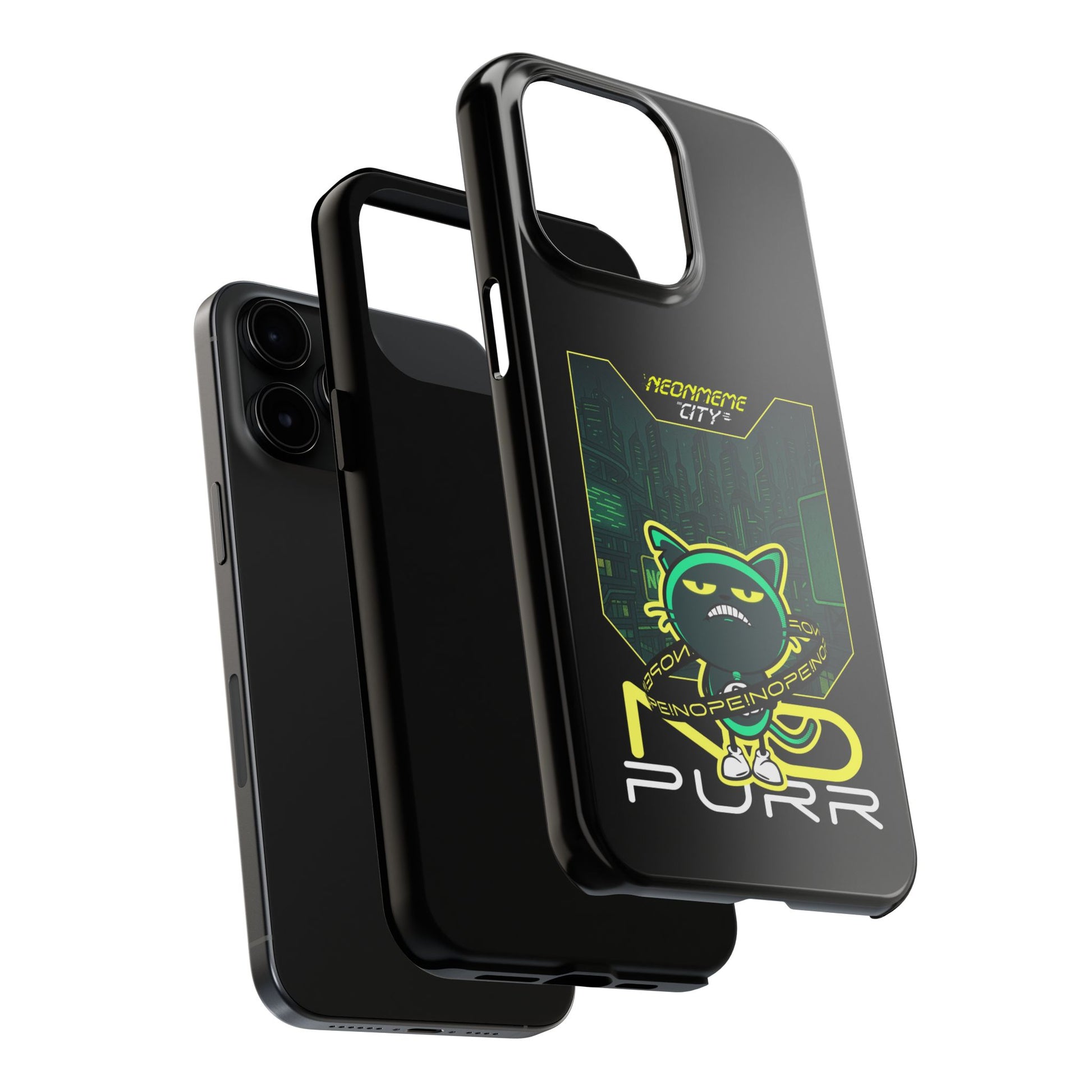 Neonmemecity Stories Collection - Phone Case - Nopurr