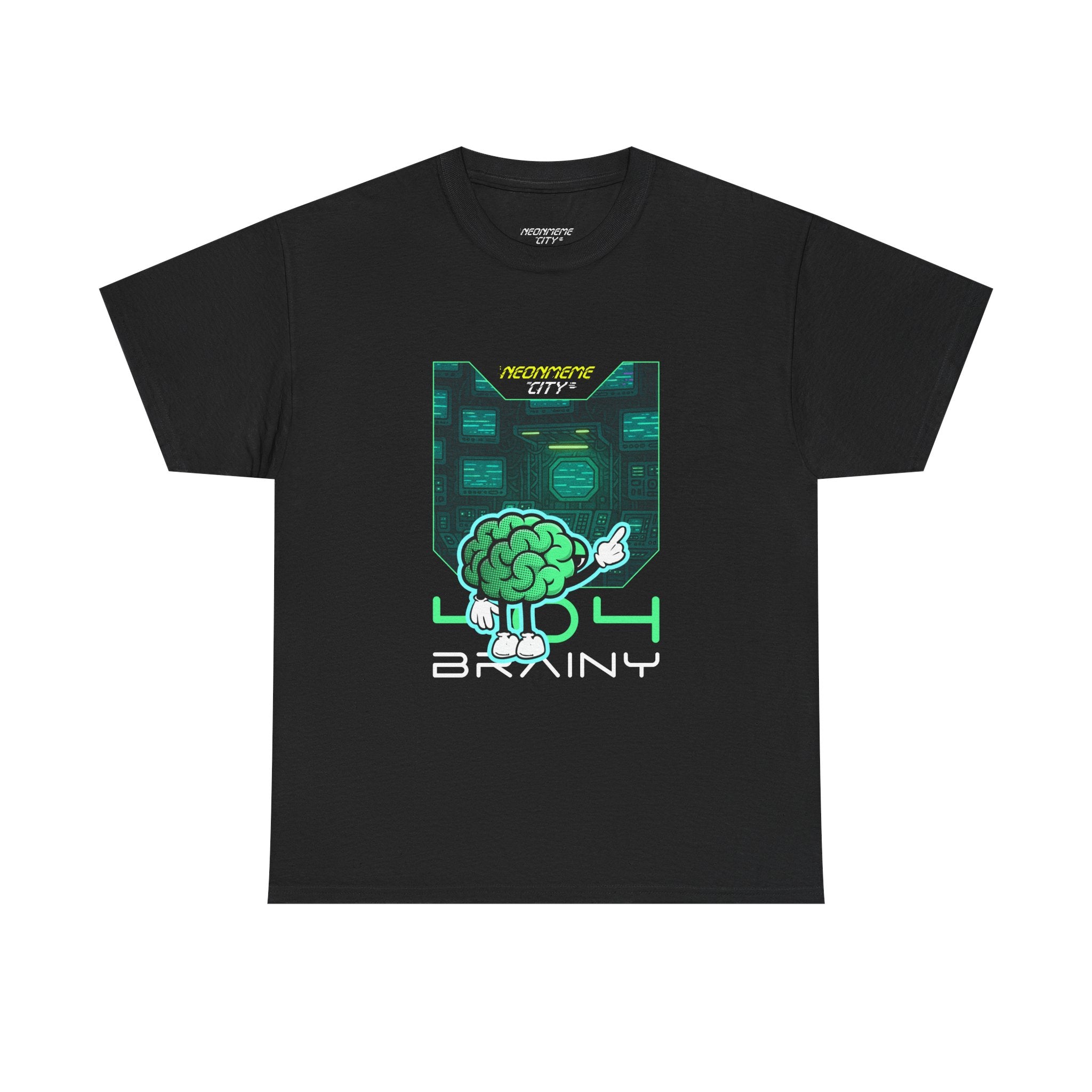Mascot Collection - Unisex Heavy Cotton Tee - 404 Brainy