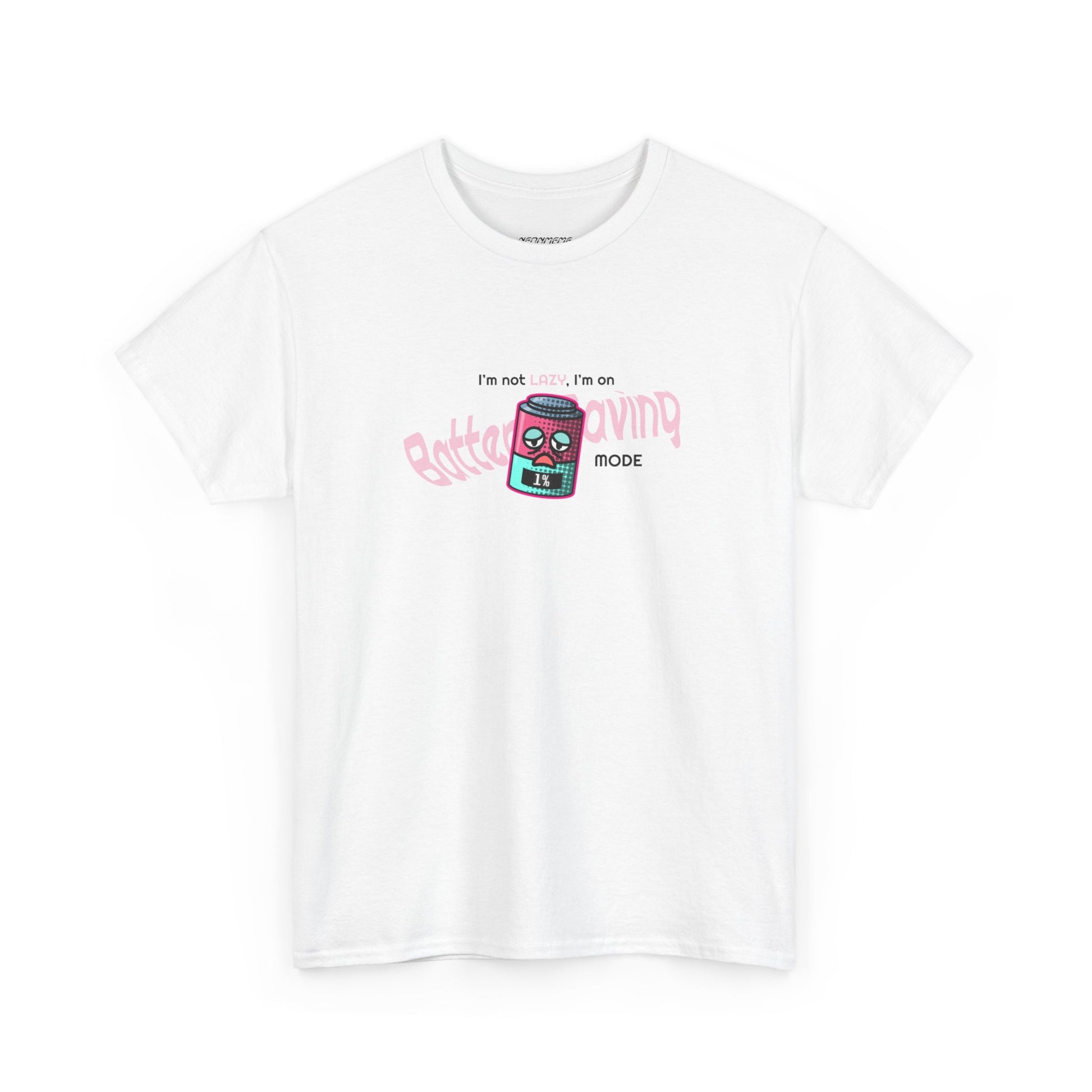 Battery Saving Collection - Unisex Heavy Cotton Tee