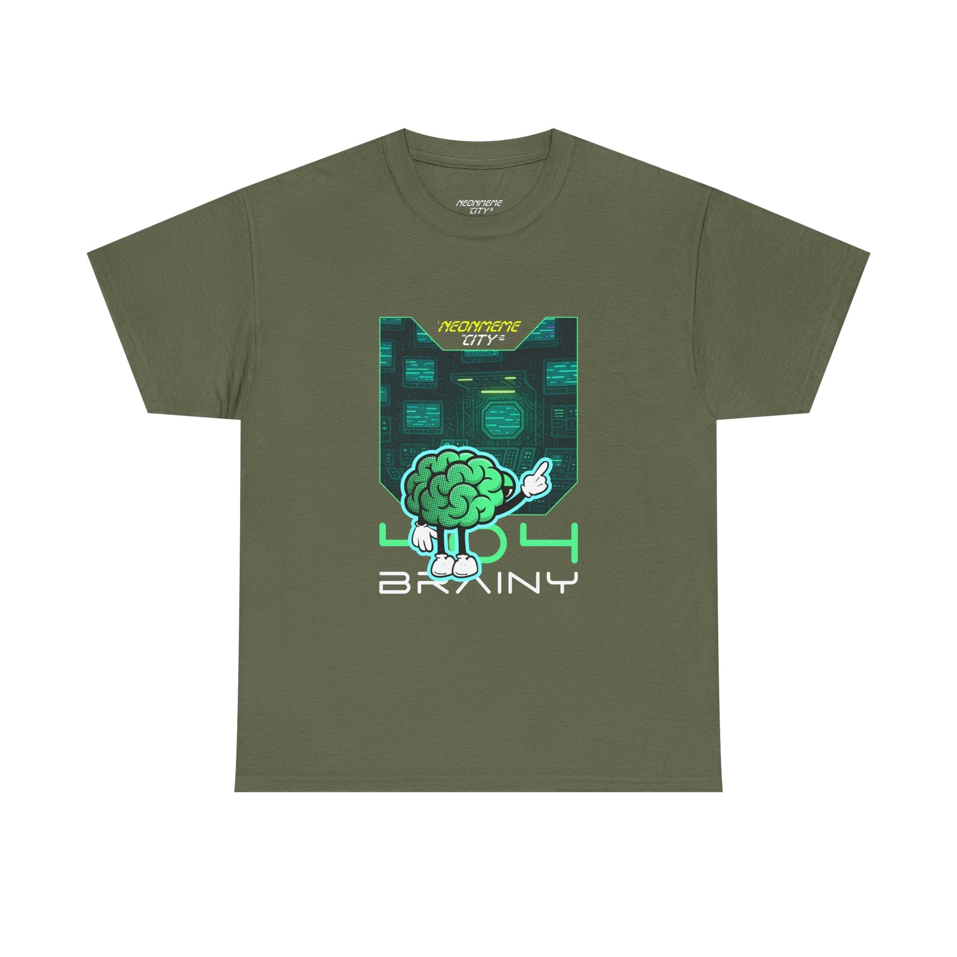 Mascot Collection - Unisex Heavy Cotton Tee - 404 Brainy