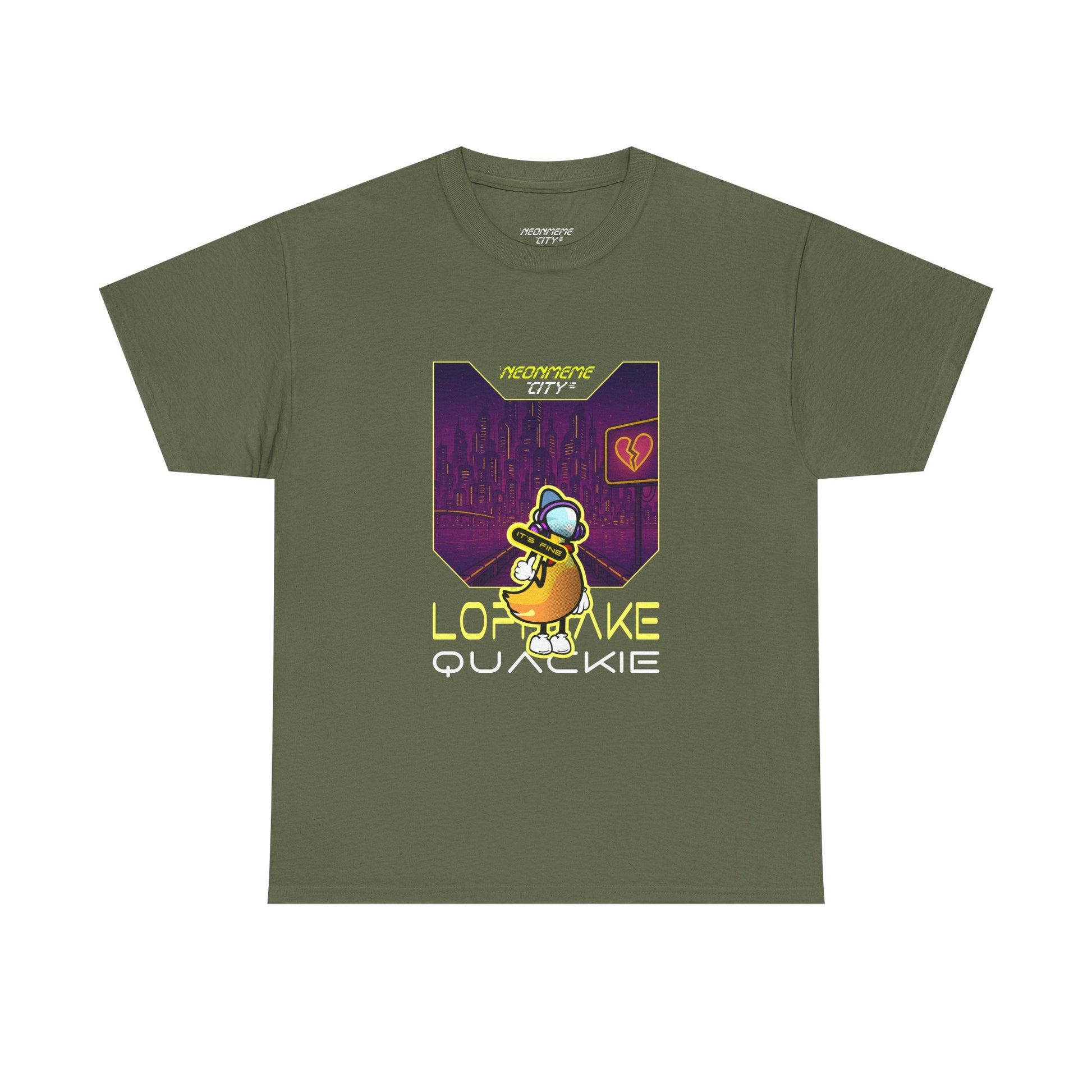 Mascot Collection - Unisex Heavy Cotton Tee - Quackie