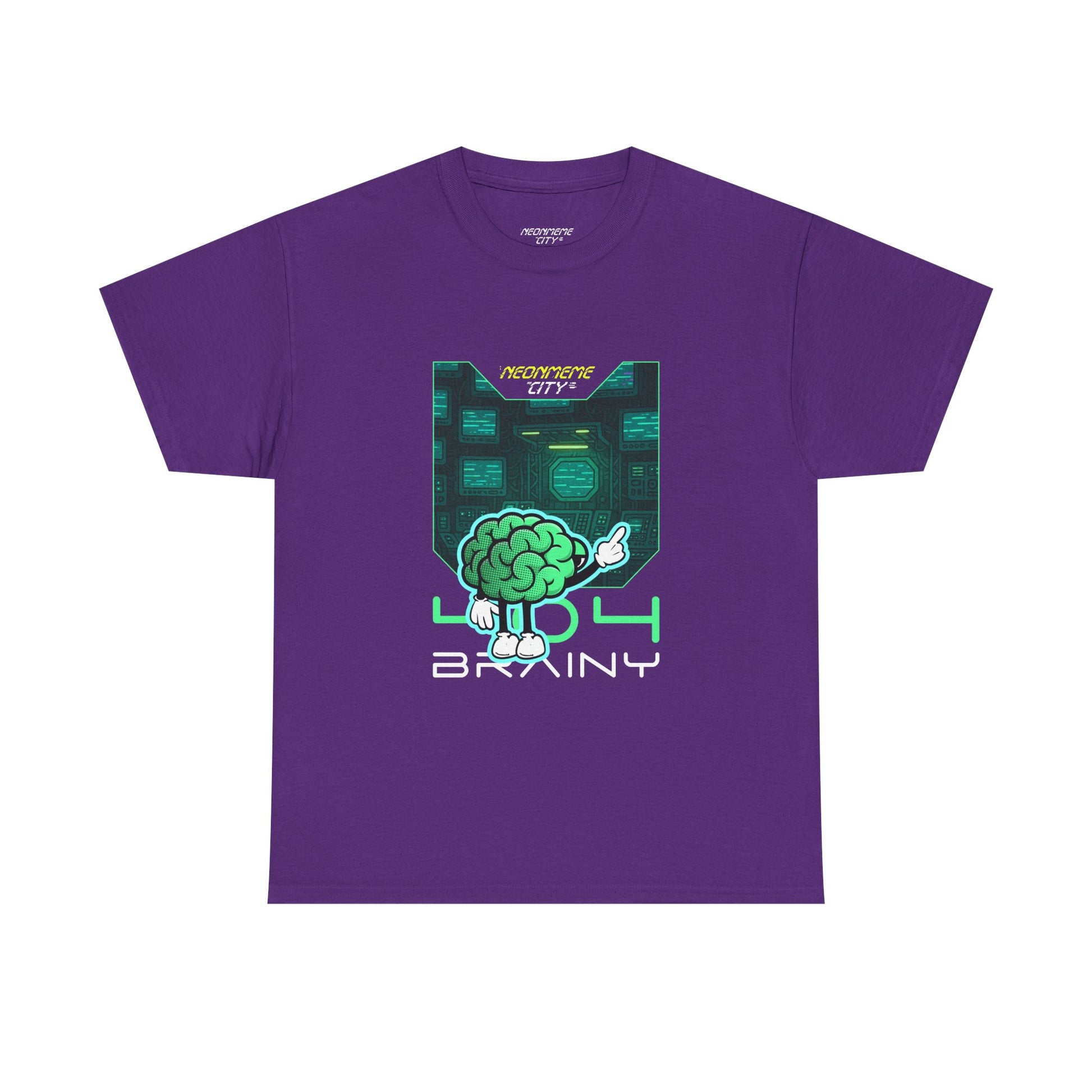 Mascot Collection - Unisex Heavy Cotton Tee - 404 Brainy