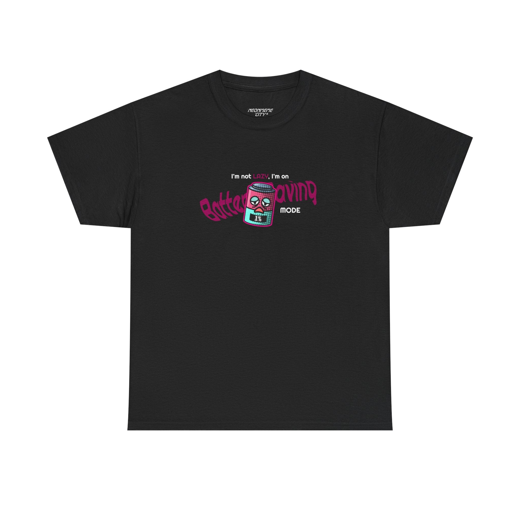 Battery Saving Collection - Unisex Heavy Cotton Tee