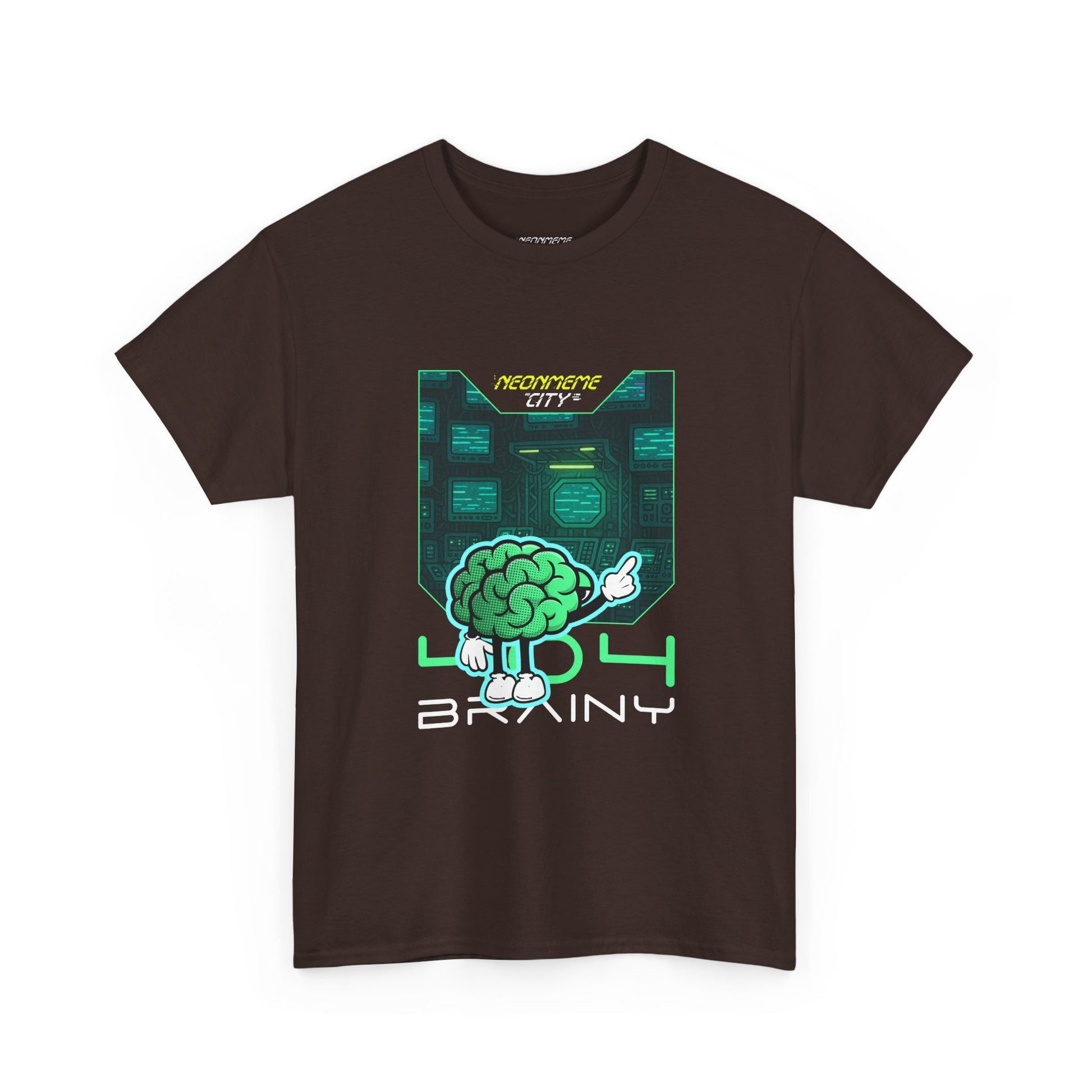 Mascot Collection - Unisex Heavy Cotton Tee - 404 Brainy
