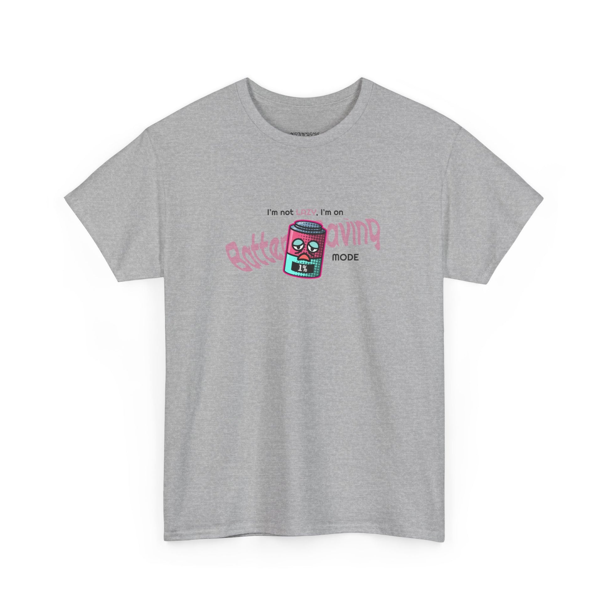 Battery Saving Collection - Unisex Heavy Cotton Tee