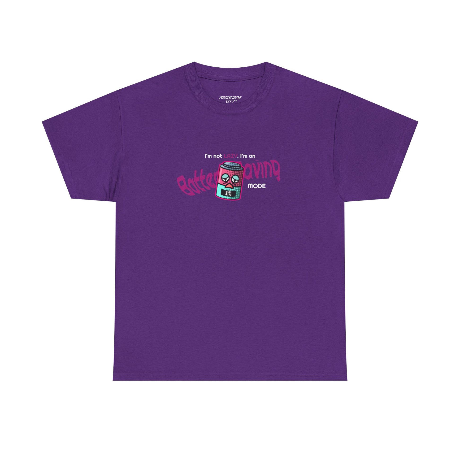 Battery Saving Collection - Unisex Heavy Cotton Tee
