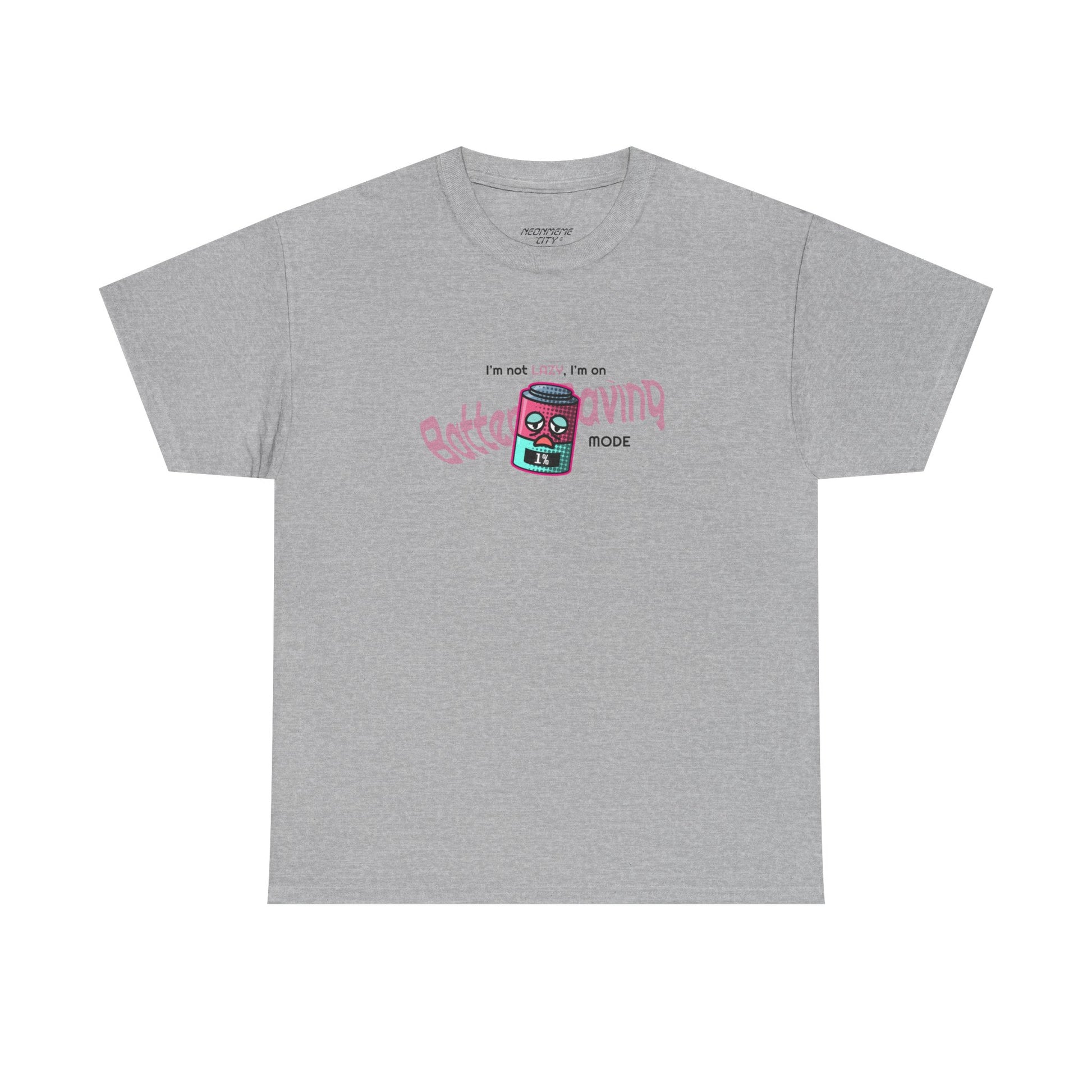 Battery Saving Collection - Unisex Heavy Cotton Tee
