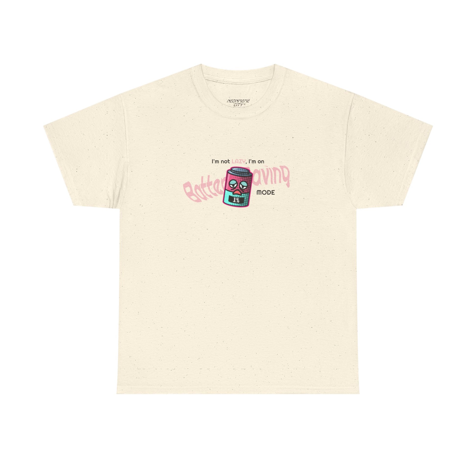 Battery Saving Collection - Unisex Heavy Cotton Tee