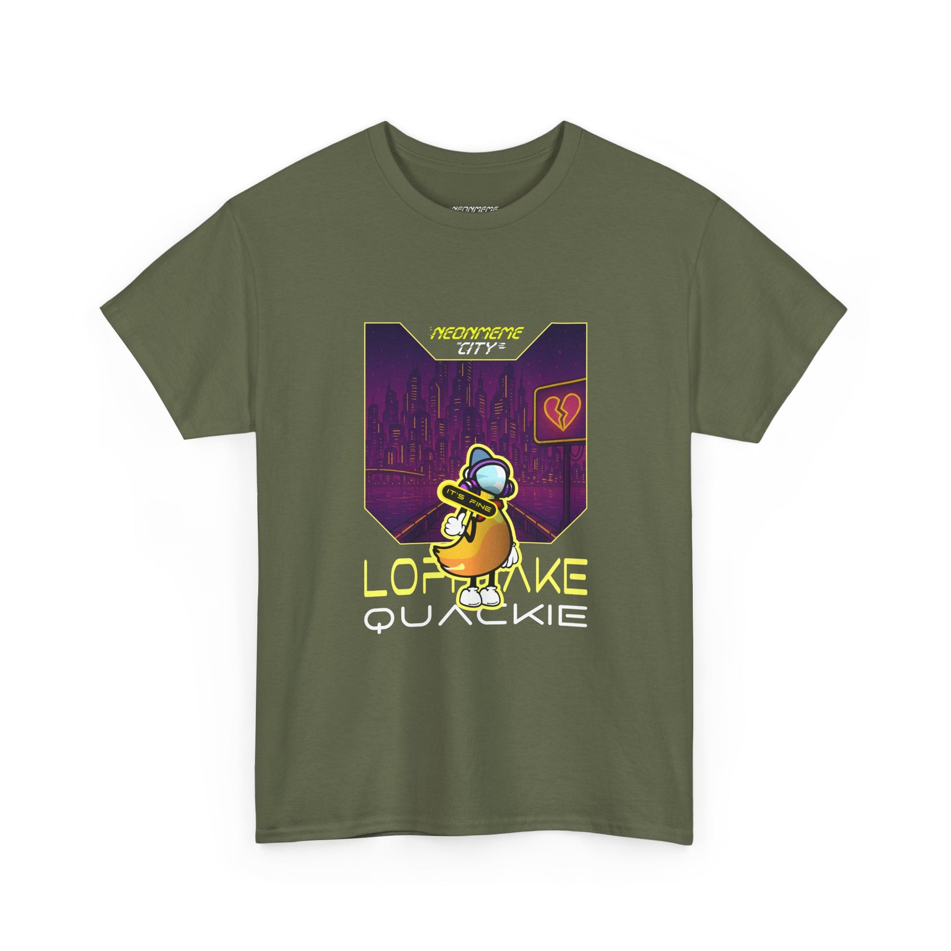Mascot Collection - Unisex Heavy Cotton Tee - Quackie