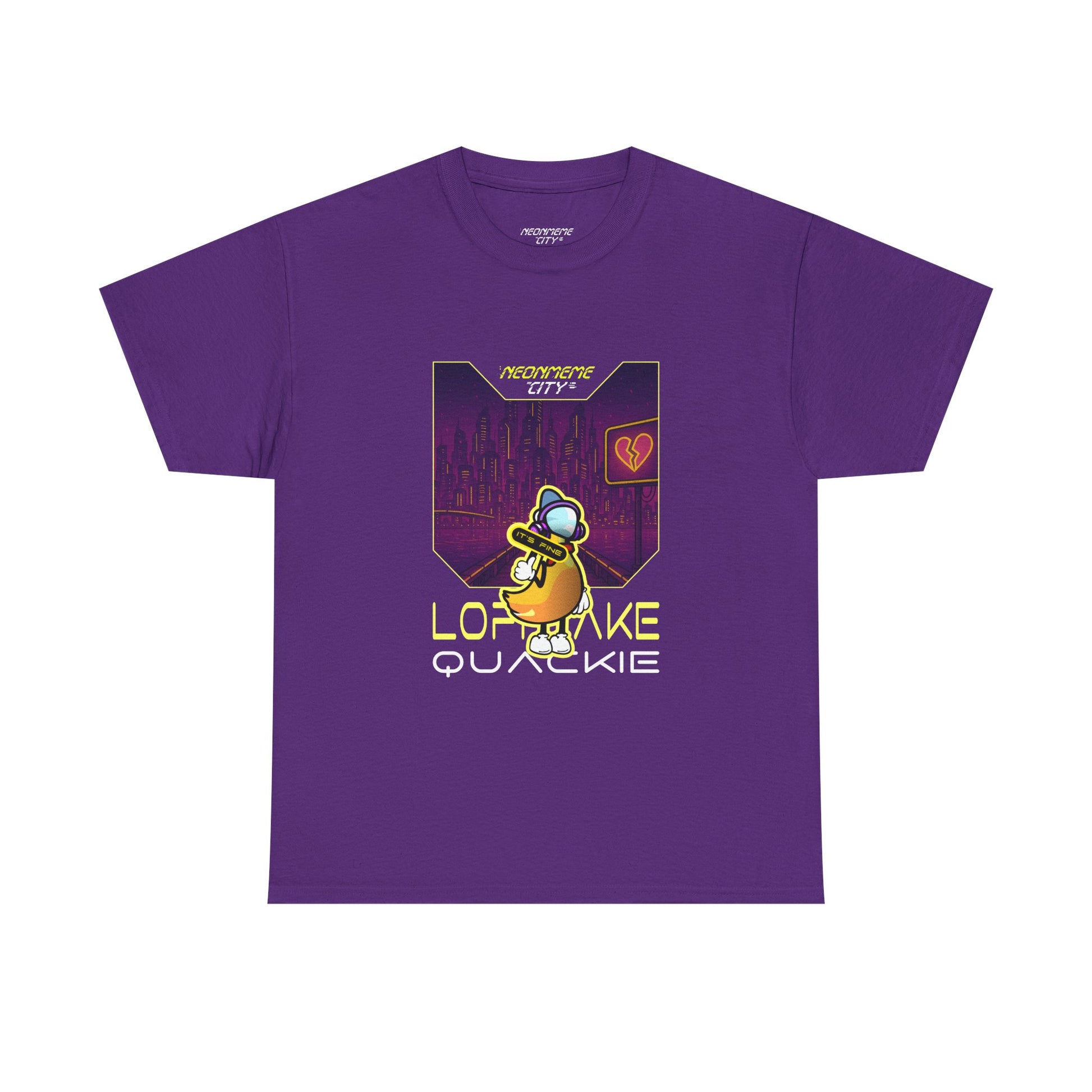 Mascot Collection - Unisex Heavy Cotton Tee - Quackie