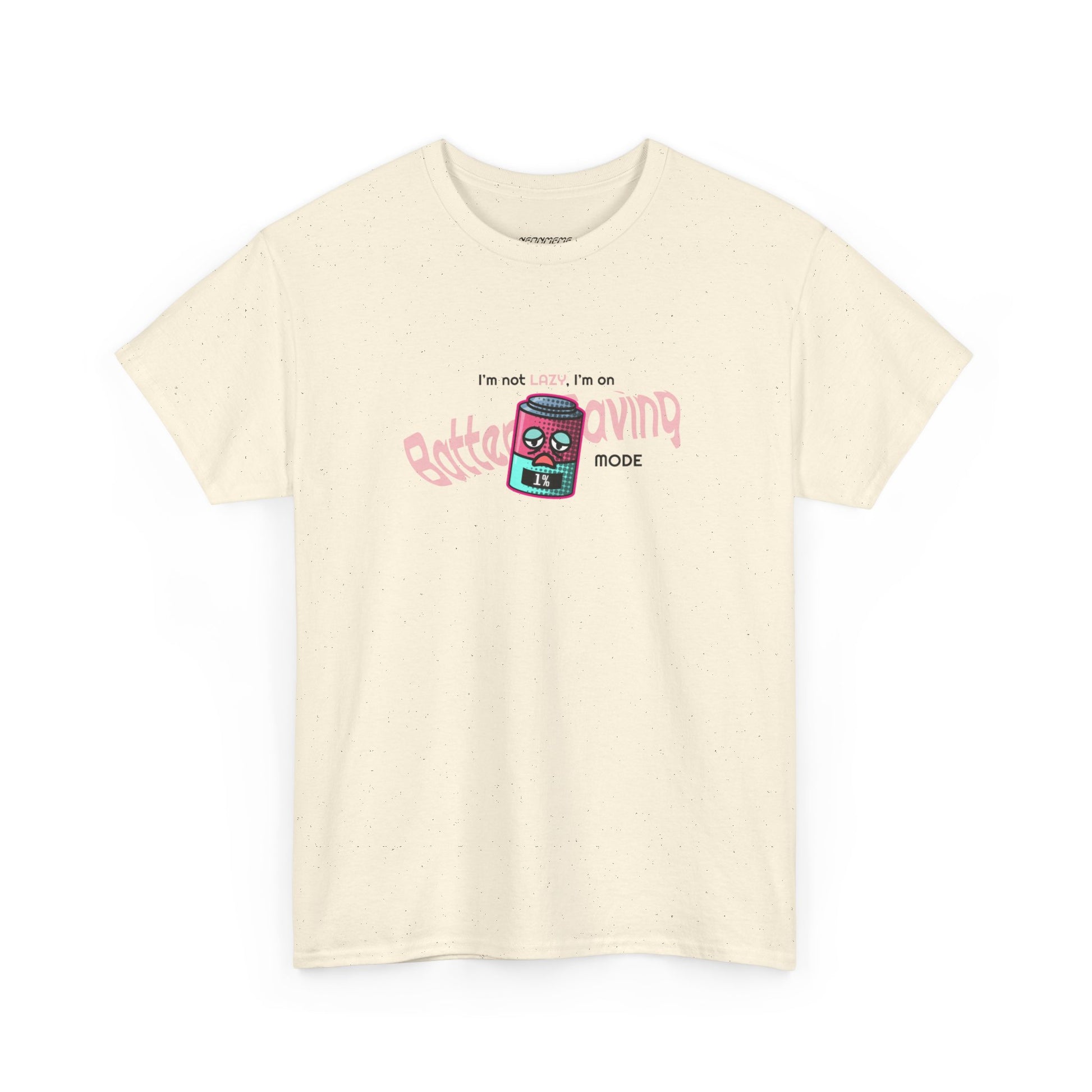 Battery Saving Collection - Unisex Heavy Cotton Tee