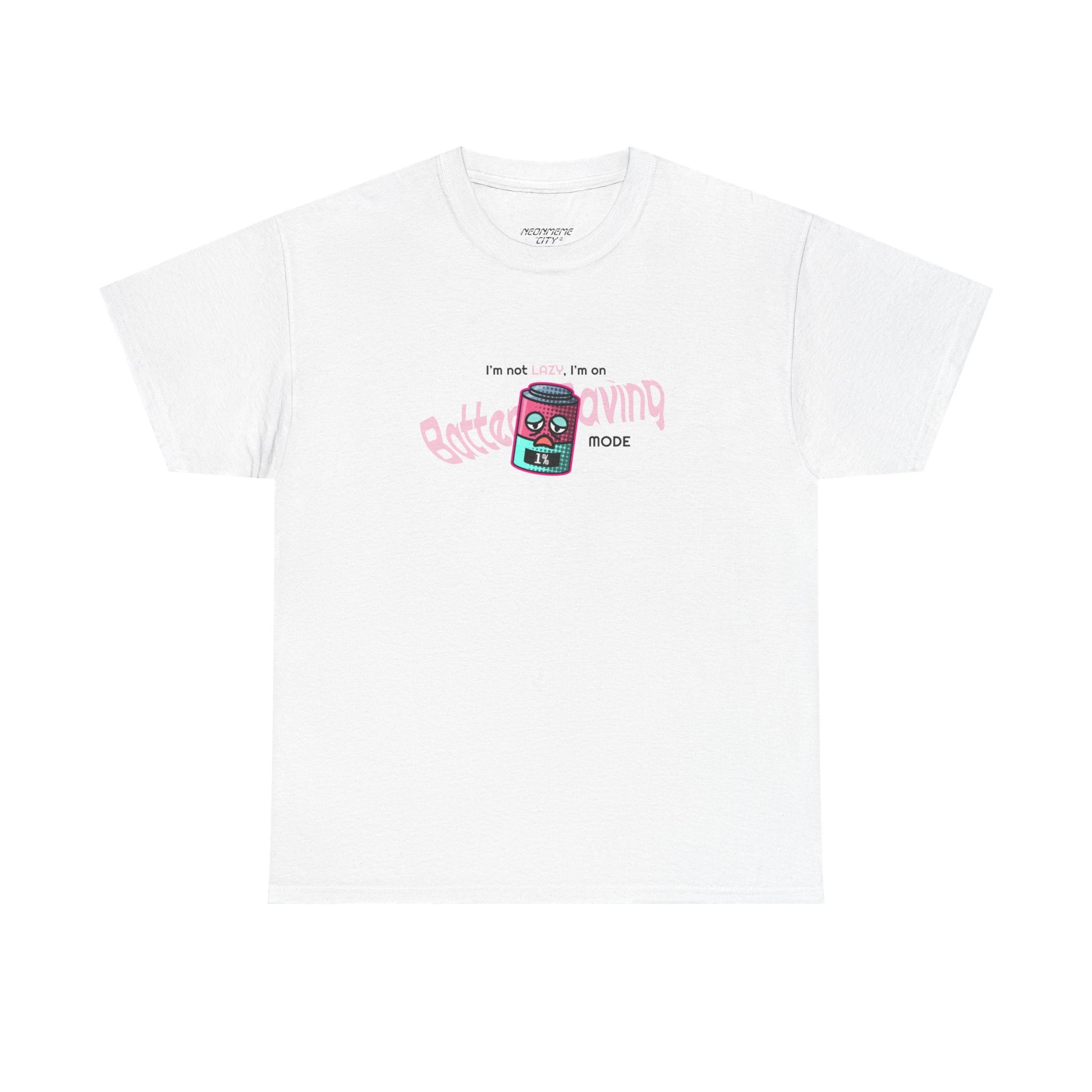 Battery Saving Collection - Unisex Heavy Cotton Tee