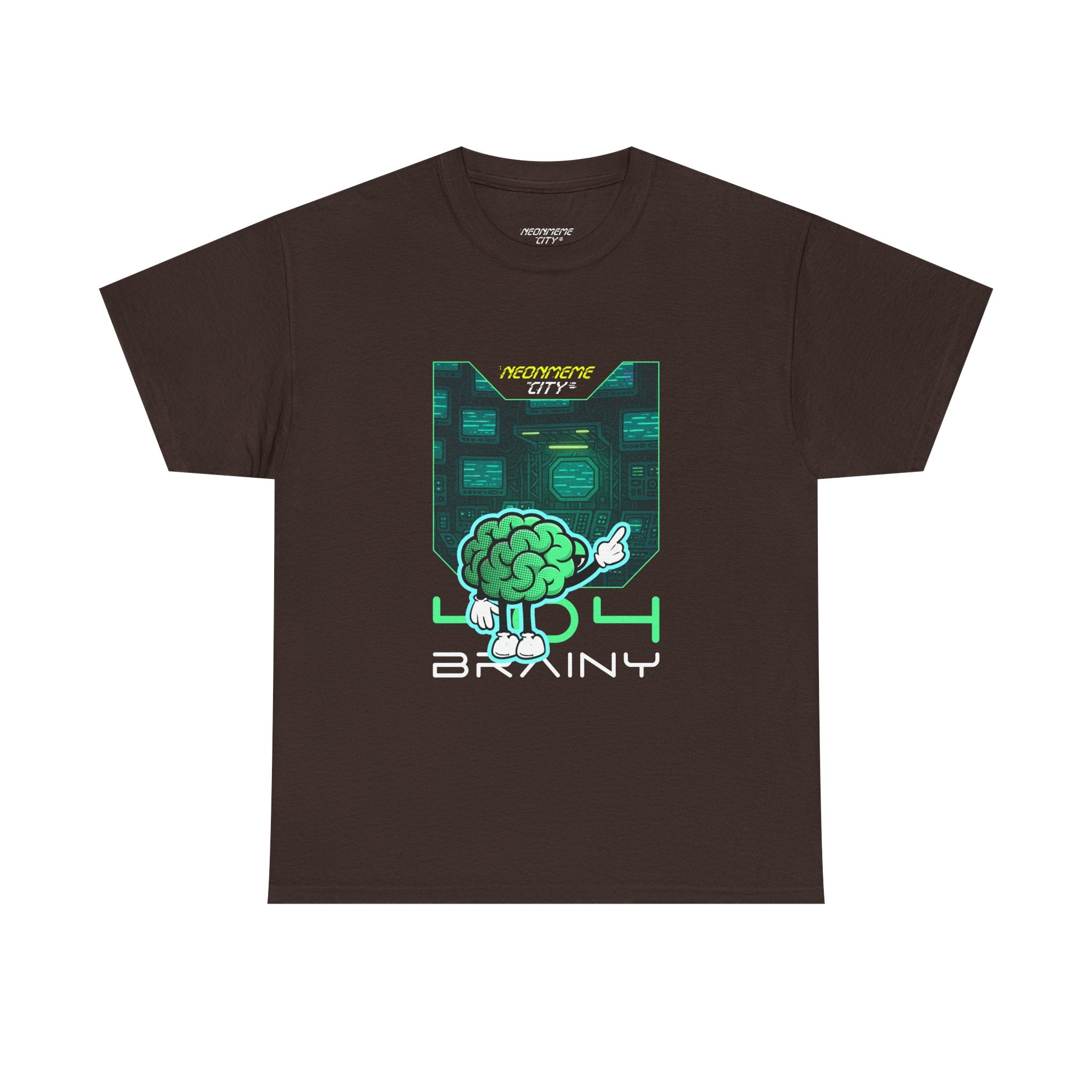 Mascot Collection - Unisex Heavy Cotton Tee - 404 Brainy