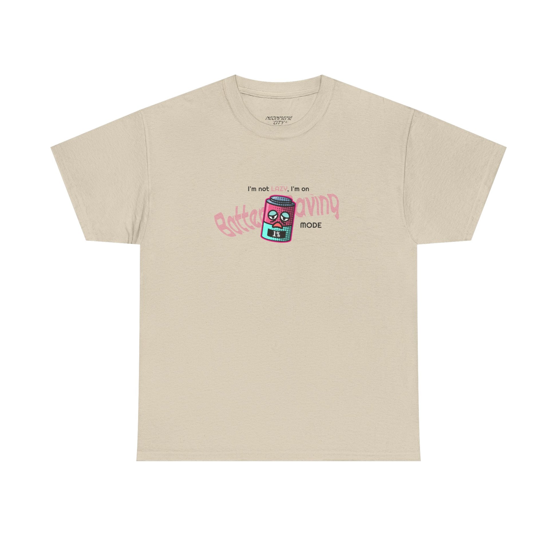 Battery Saving Collection - Unisex Heavy Cotton Tee