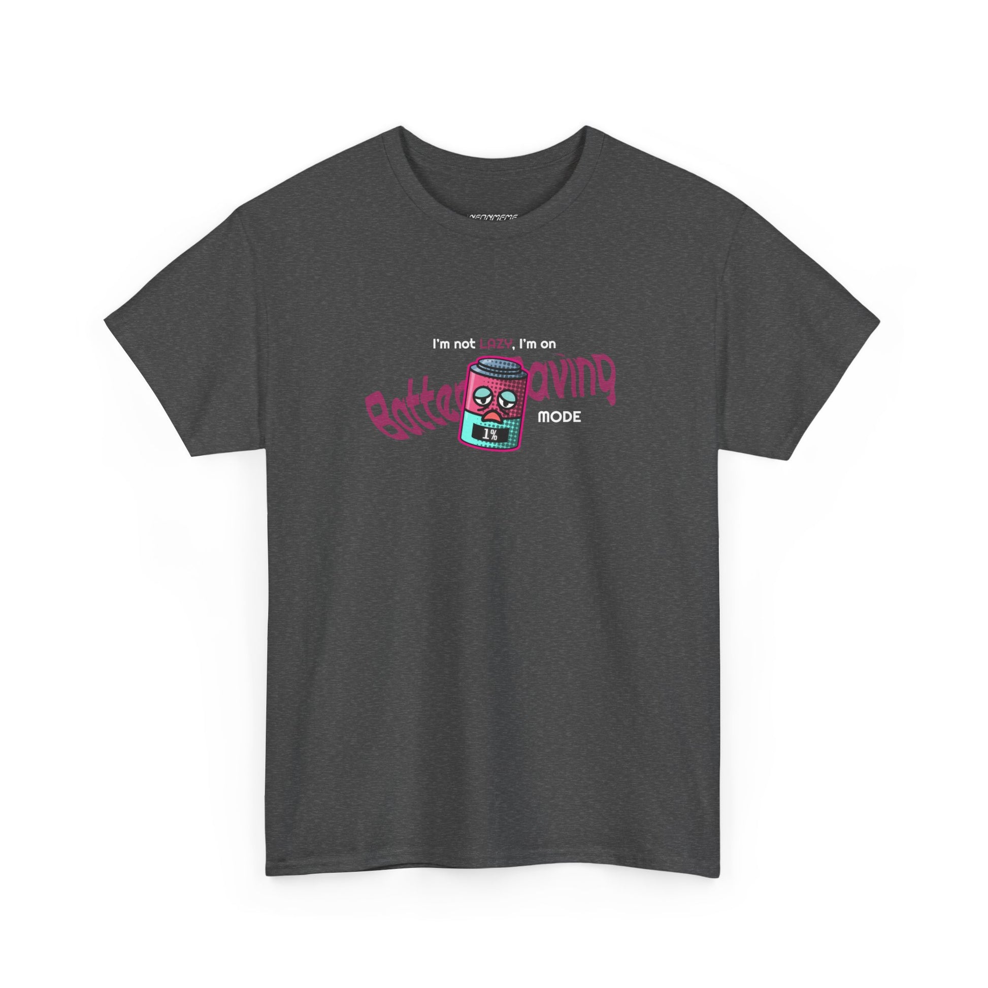 Battery Saving Collection - Unisex Heavy Cotton Tee