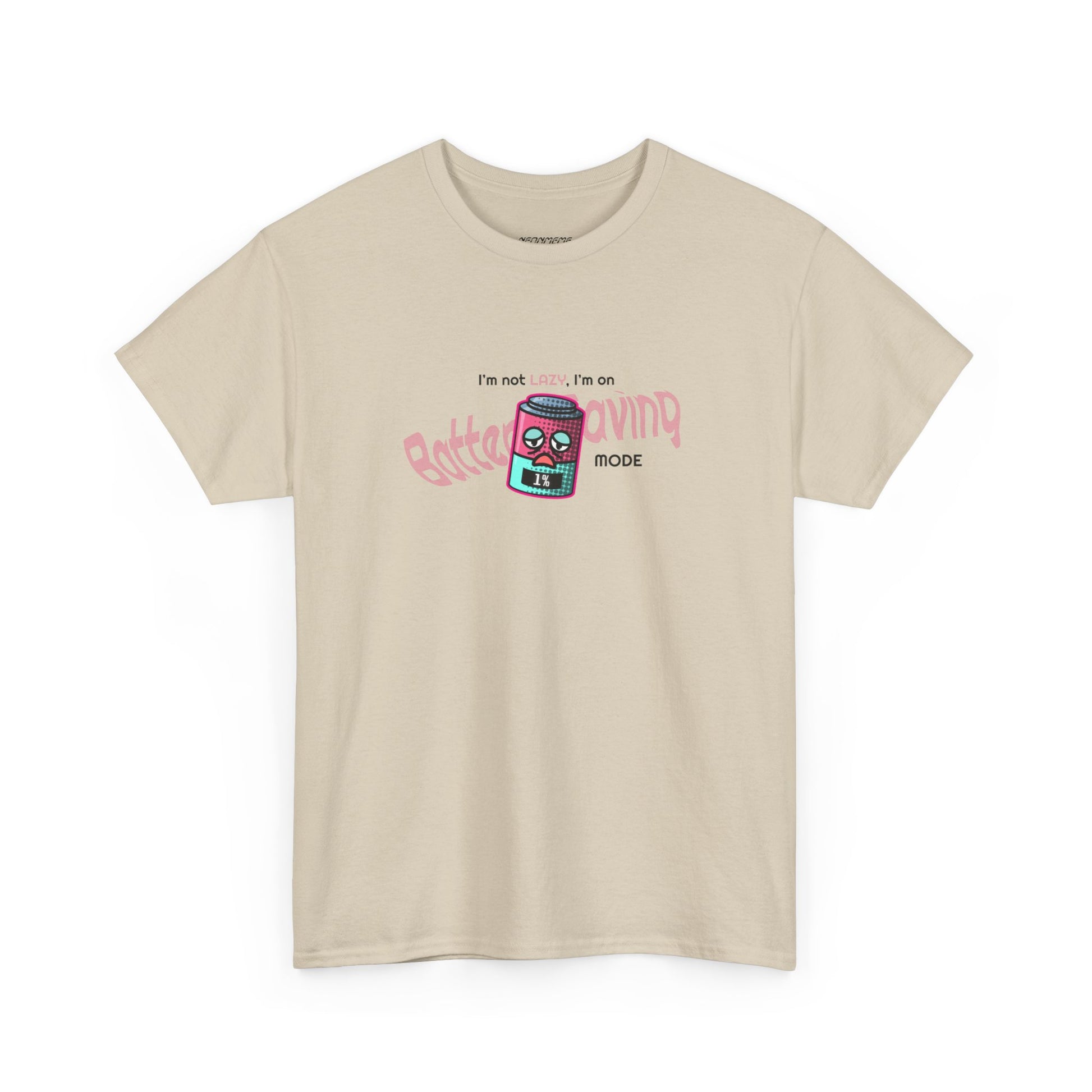Battery Saving Collection - Unisex Heavy Cotton Tee