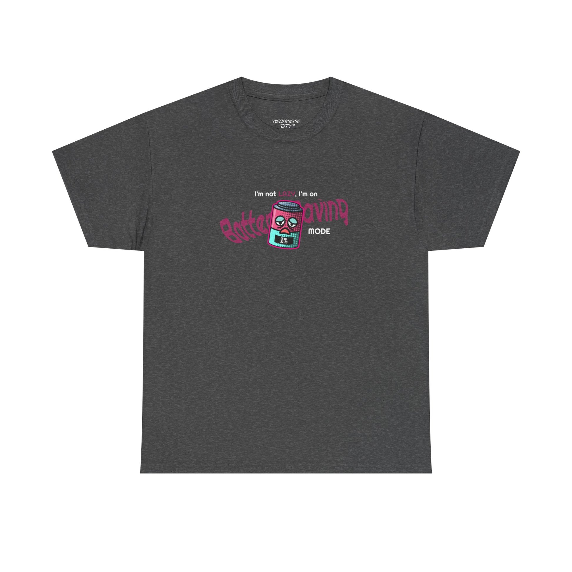 Battery Saving Collection - Unisex Heavy Cotton Tee