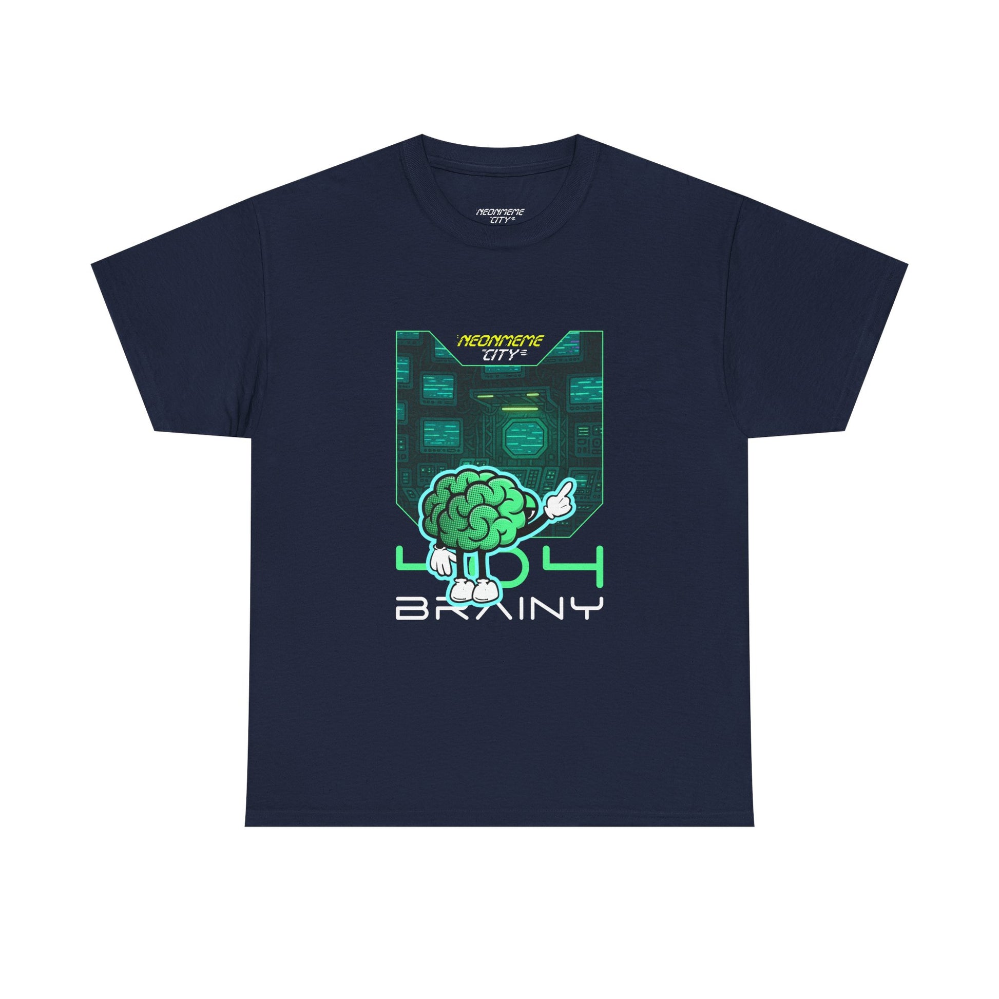 Mascot Collection - Unisex Heavy Cotton Tee - 404 Brainy