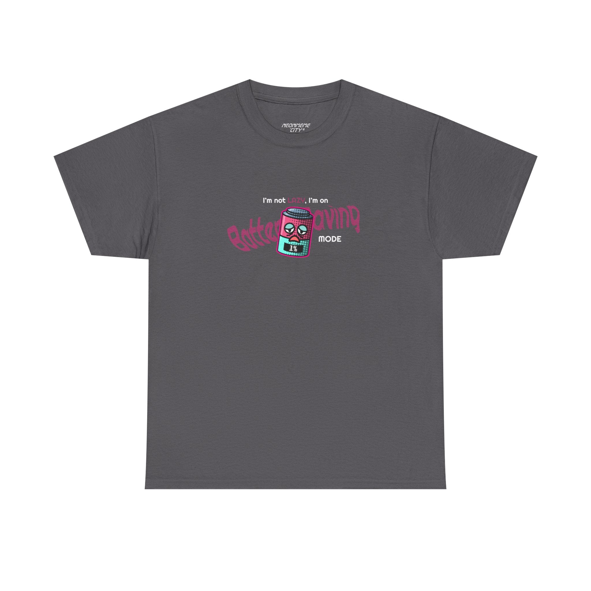 Battery Saving Collection - Unisex Heavy Cotton Tee