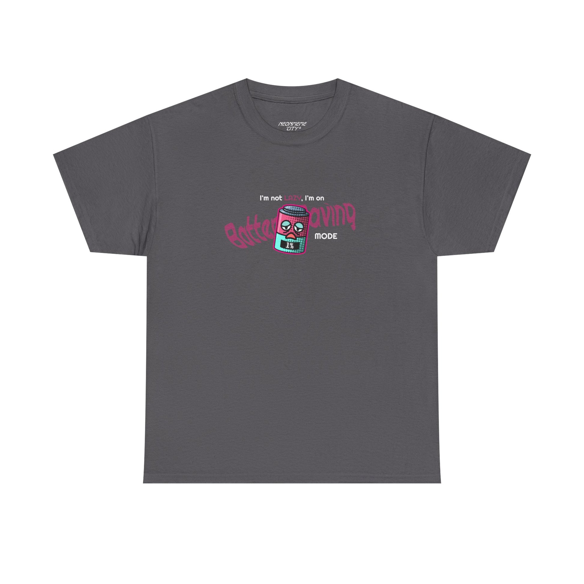Battery Saving Collection - Unisex Heavy Cotton Tee
