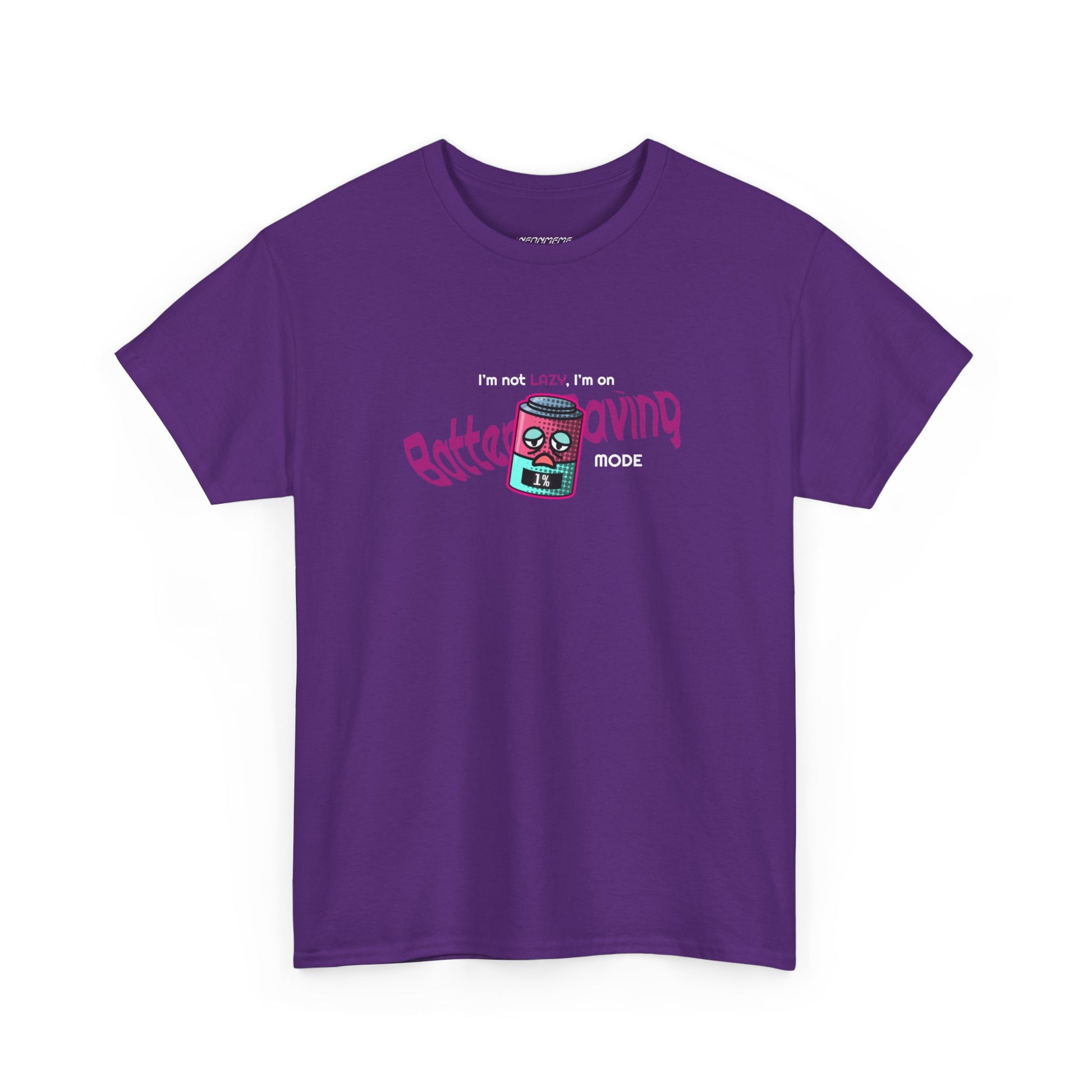 Battery Saving Collection - Unisex Heavy Cotton Tee