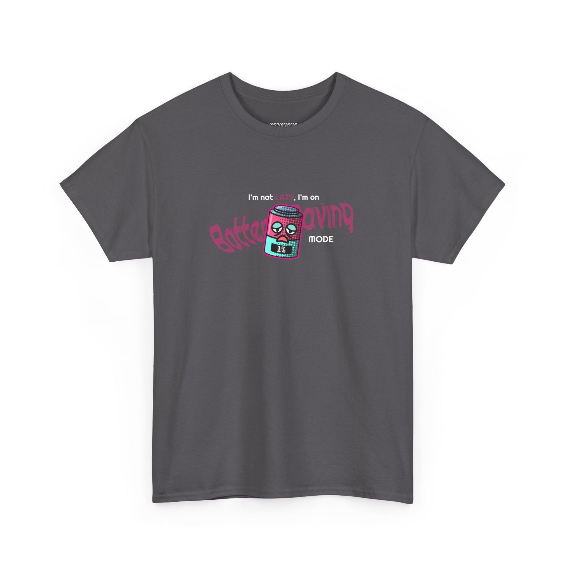 Battery Saving Collection - Unisex Heavy Cotton Tee