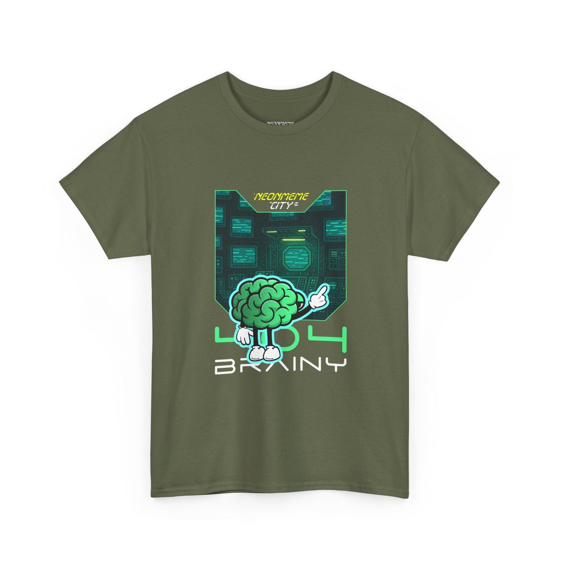 Mascot Collection - Unisex Heavy Cotton Tee - 404 Brainy