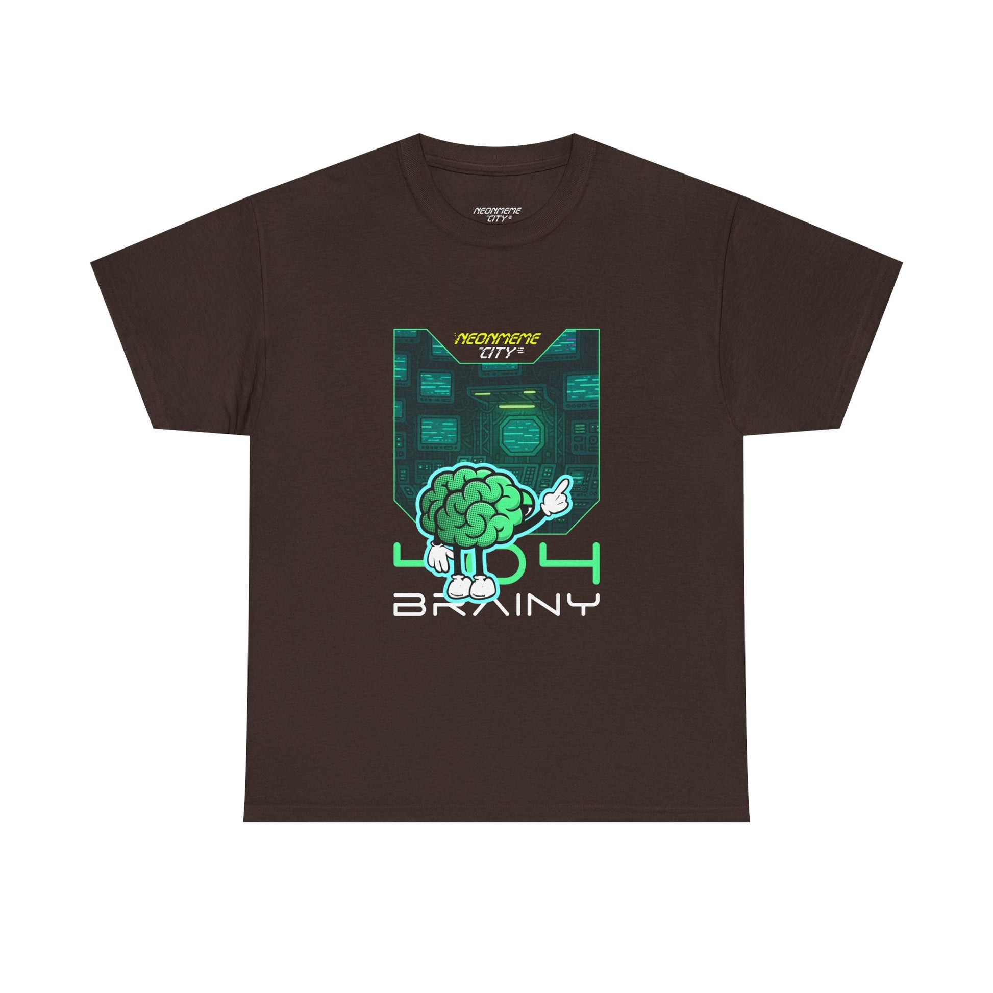 Mascot Collection - Unisex Heavy Cotton Tee - 404 Brainy